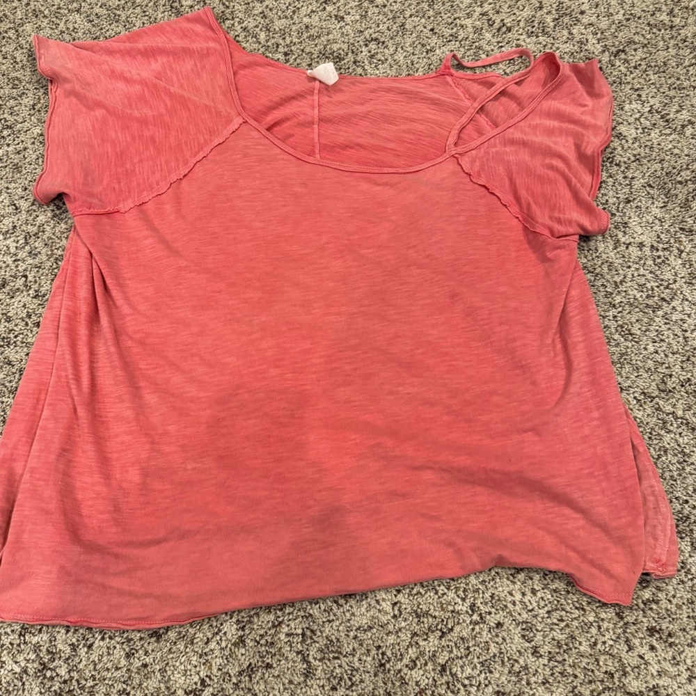 We The Free Salmon color Top Size L